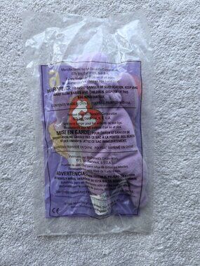 Ty Beanie Baby McDonalds 1998 Happy Meal #6 Happy